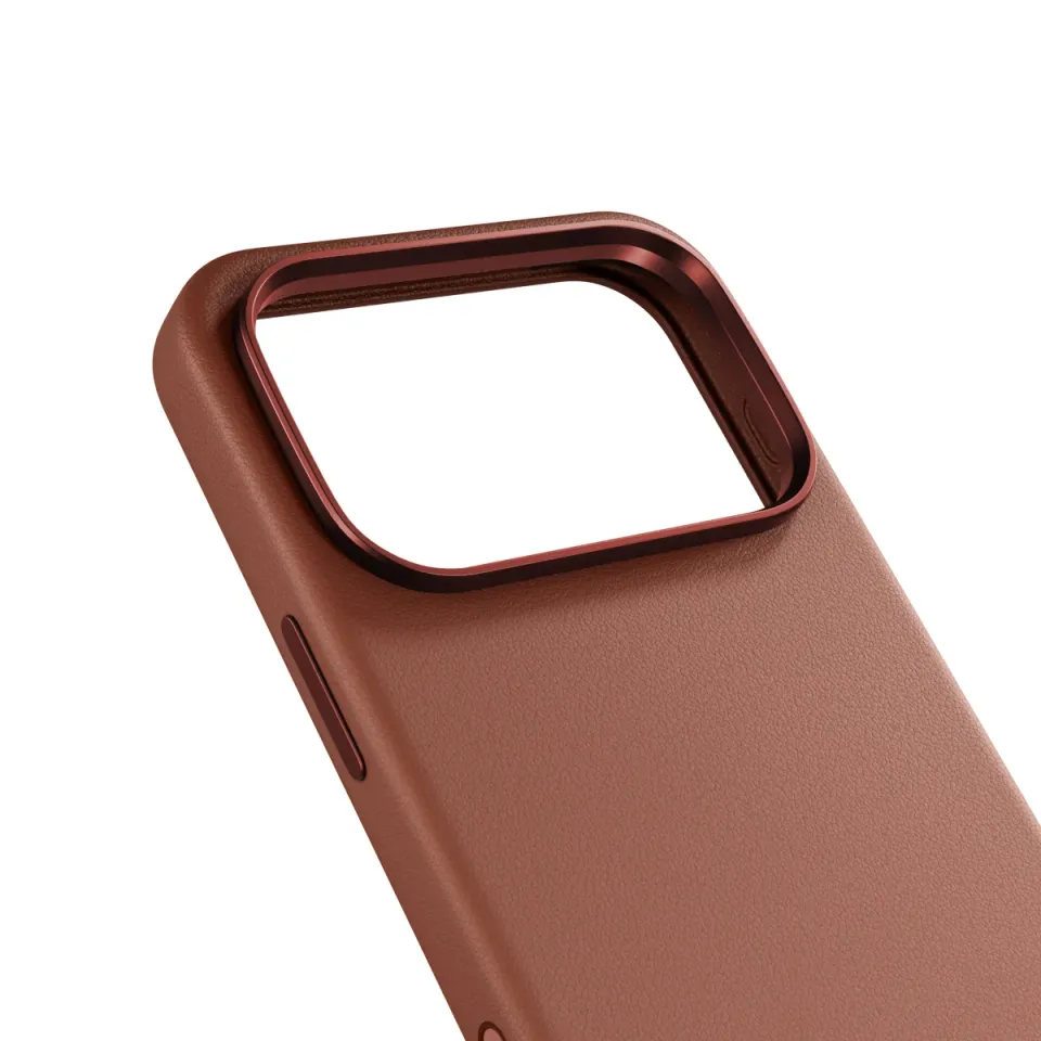 Epico Leather Mag+ Case iPhone 17 Pro/18 Pro hnědá