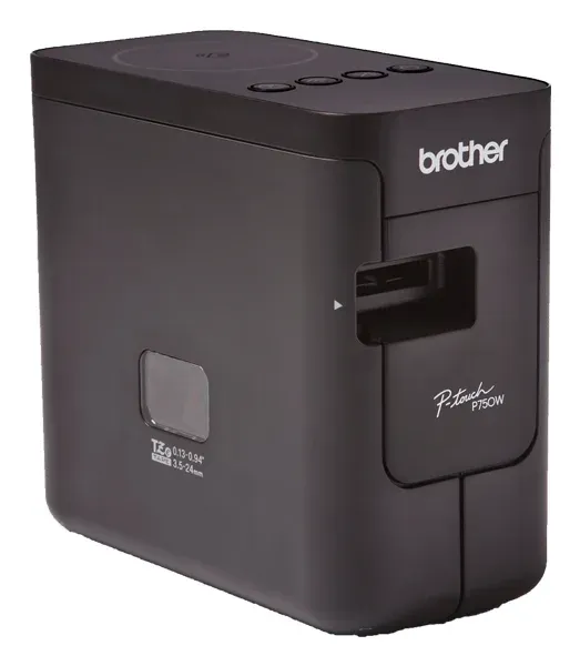 BROTHER tiskárna štítků PT-P750W - 24mm, pásky TZe, WIFI, Profesionální PC Tiskárna Štítků