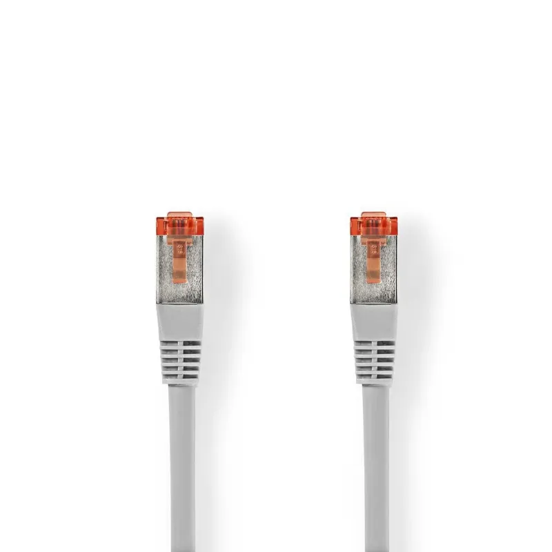 Nedis CCGB85221GY100 - Síťový Kabel Cat 6 S / FTP | RJ45 (8P8C) Zástrčka - RJ45