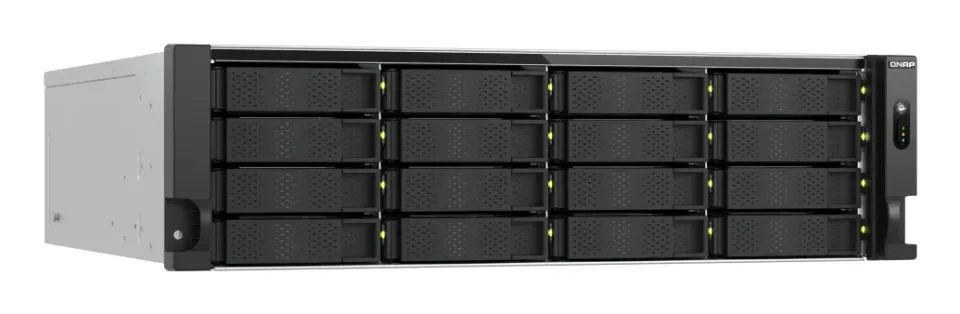 QNAP TS-h1677AXU-RP-R7-32G (8C/AMDRyzen77000/5,3GHz/32GBRAM/16xSATA/2xM.2/2x2,5GbE/2x10GbE/2xUSB3.2/3xPCIe/RP)