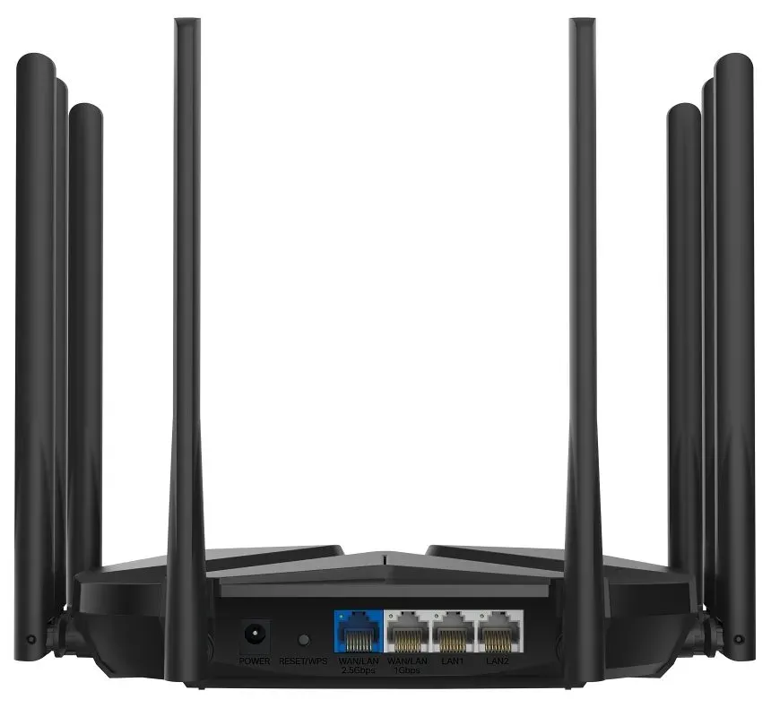 TP-Link MERCUSYS MR90X AX6000 WiFi router, dual AP/router, 3x GLAN, 1x 2,5GWAN/GLAN 1148 Mbps 2,4/ 4804 Mbps ...