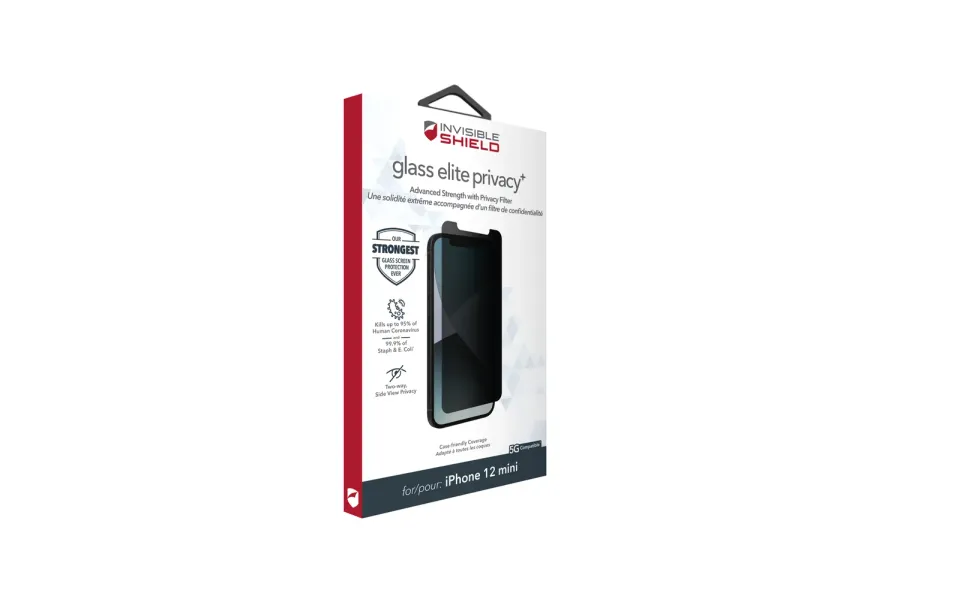 ZAGG Invisible Shield Elite Privacy + sklo iPhone 12 mini