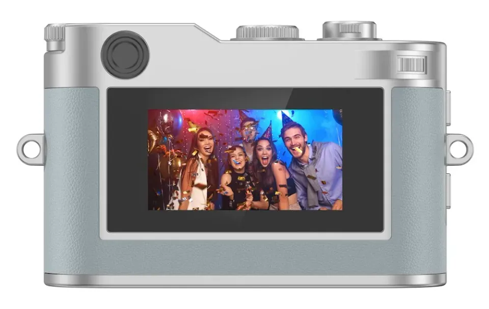 Rollei Mini Digitalkamera/ 2 MPix/ 0,96" LCD/ 1080p video/ Modrá