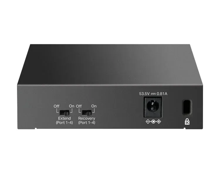 TP-LINK LS105LP 5portový 10/100Mbit/s stolní switch se 4 porty PoE