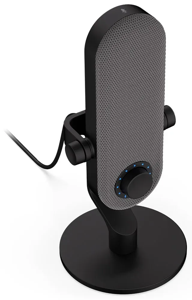 Krux mikrofon Pin / stolní mikrofon / 3,5mm jack / USB-C / černý