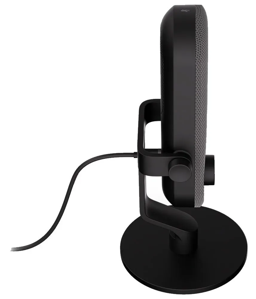 Krux mikrofon Pin / stolní mikrofon / 3,5mm jack / USB-C / černý
