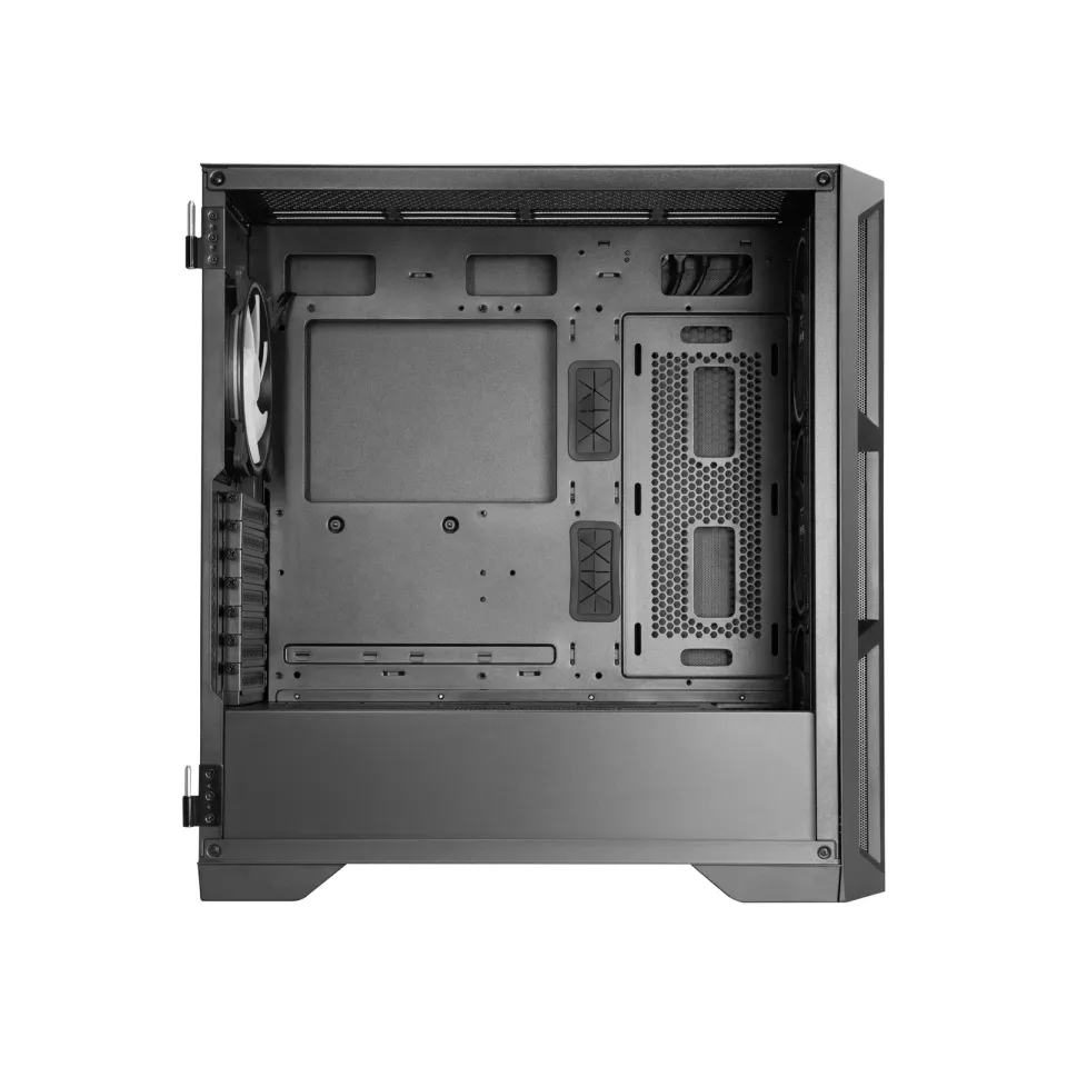 CHIEFTEC skříň APEX LUMO, E-ATX, 1x USB-C 3.2, 2x USB 3.0, 4x 140mm ARGB Fan, ARGB Hub, černá