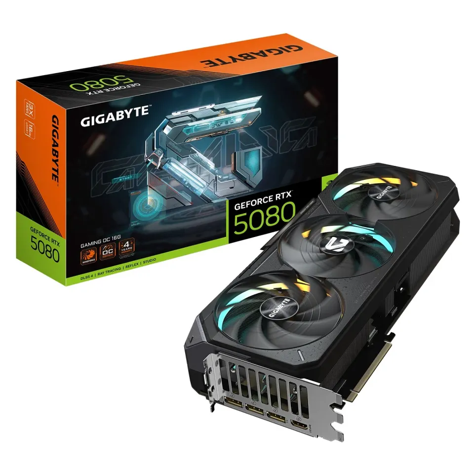 GIGABYTE RTX 5080 GAMING OC 16G