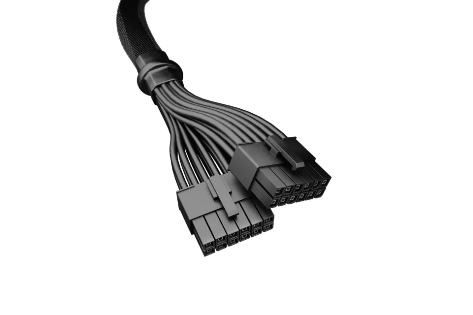 Be Quiet! kabelový adaptér 12VHPWR na grafické karty Nvidia RTX4000
