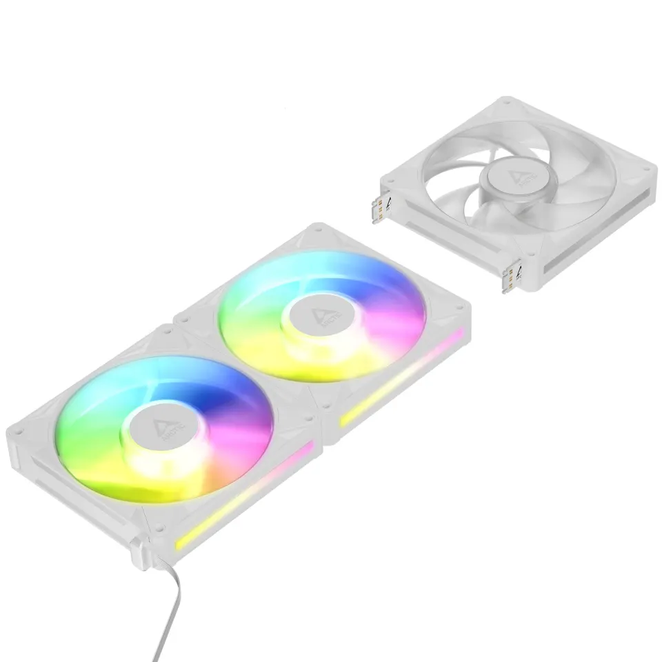 ARCTIC BioniX P14 A-RGB vlaue pack (3 ks) ventilátor - 140mm, white