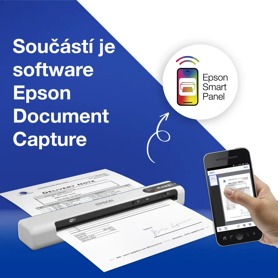 EPSON skener WorkForce DS-70 - A4/600x600dpi/USB