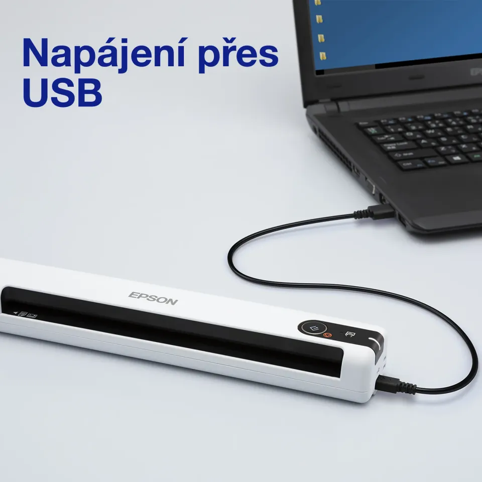 EPSON skener WorkForce DS-70 - A4/600x600dpi/USB