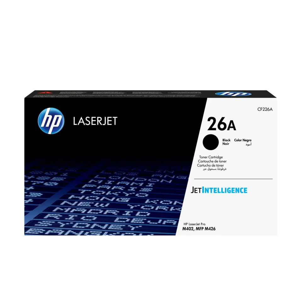 HP CF226A originální toner černý č.26A malý 3100str. (pro LJ PRO 402, M402, M426, black)