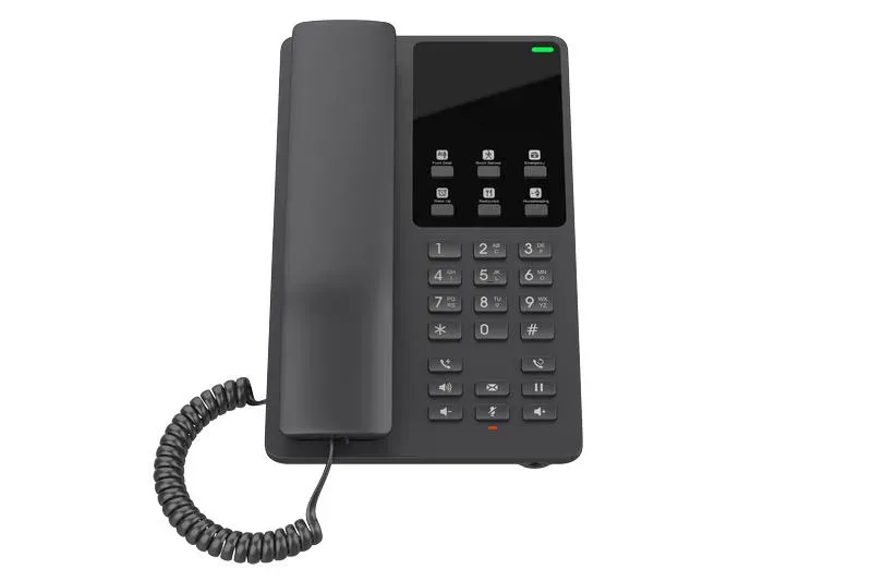 Grandstream GHP621W SIP WiFi hotelový telefon černý