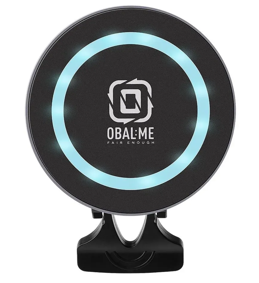 OBAL:ME MagNetix Aura Bezdrátový Nabíjecí Držák do Auta 15W Black