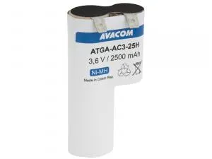 Avacom replacement battery for Gardena hedge trimmer type ACCU 3 Ni-MH 3.6V 2500mAh