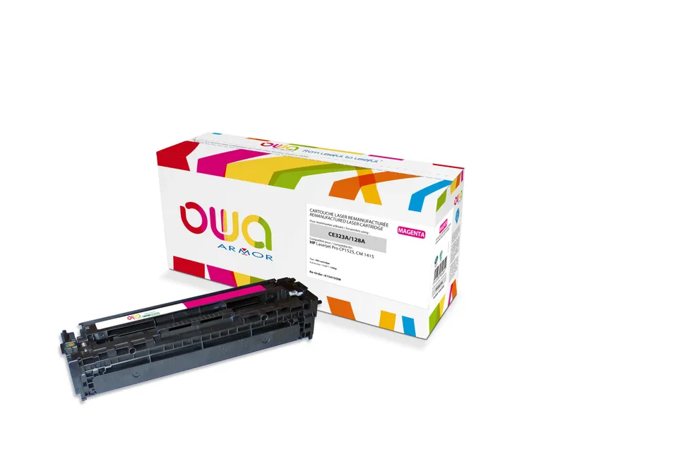 OWA Armor toner kompatibilní s HP CE323A, 1300st, červená/magenta