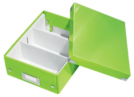 LEITZ Organizační box Click&Store, velikost S, zelená