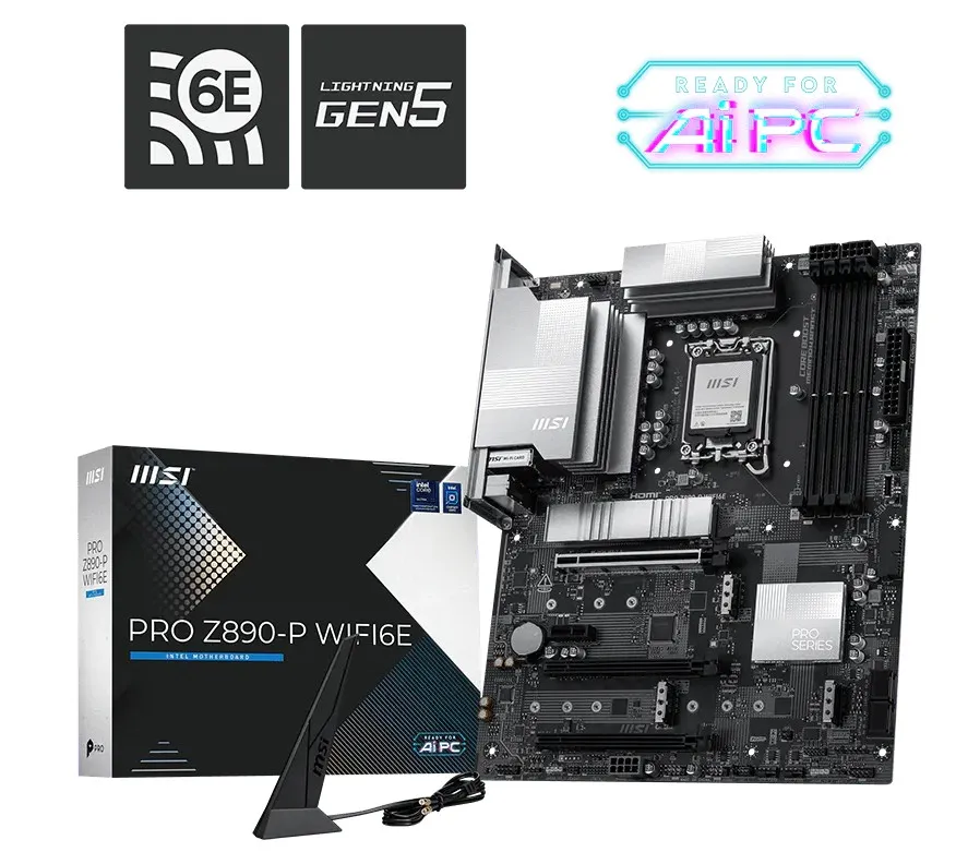 MSI PRO Z890-P WIFI6E/LGA 1851/ATX