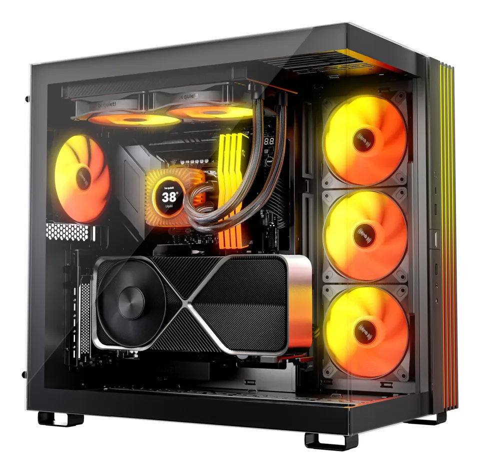 Be quiet! vodní chladič CPU Light Loop IO LCD ARGB 240mm / 2x120mm PWM fan / displej / IO ekosystém /Intel i AMD / černý