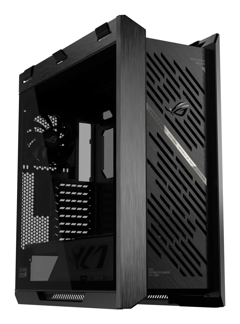 ASUS Case ROG Strix Helios II GX601S, E-ATX, Průhledná bočnice, 4x 140mm Fan, černá