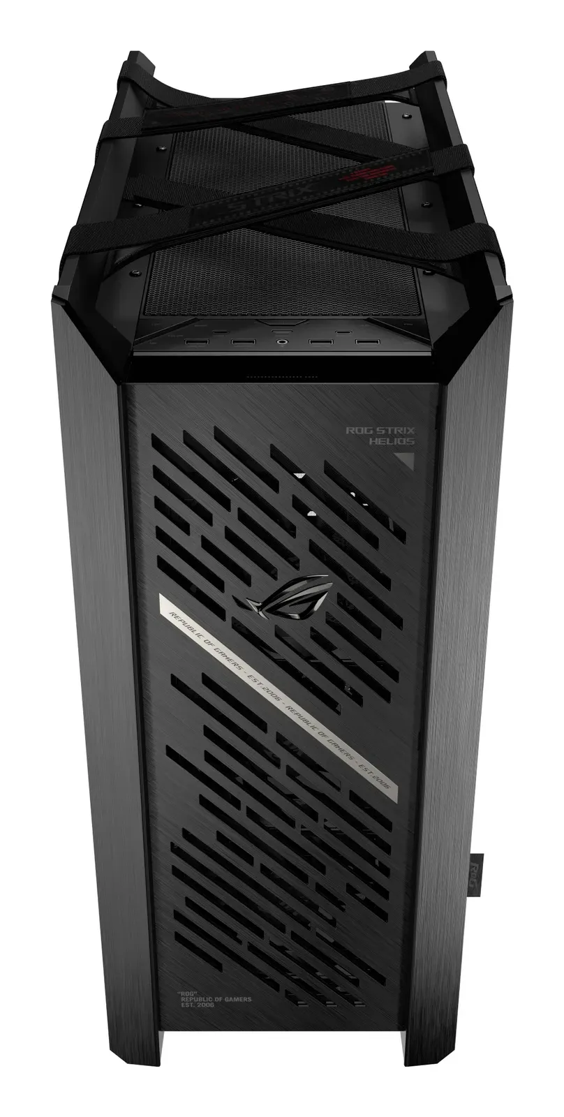 ASUS Case ROG Strix Helios II GX601S, E-ATX, Průhledná bočnice, 4x 140mm Fan, černá