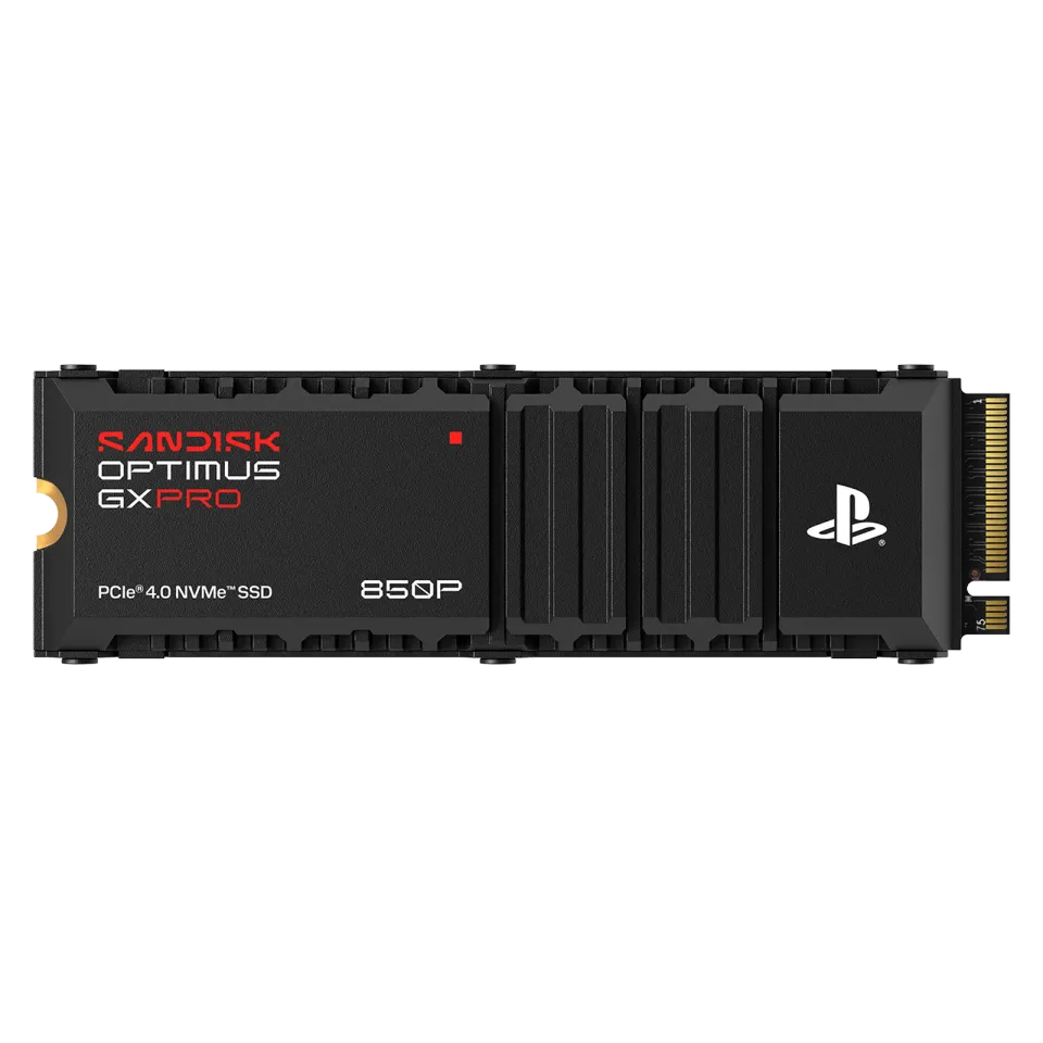 SANDISK OPTIMUS GX PRO 850P NVMe 1TB pro konzole PS5, (R:7300, W:6300MB/s)