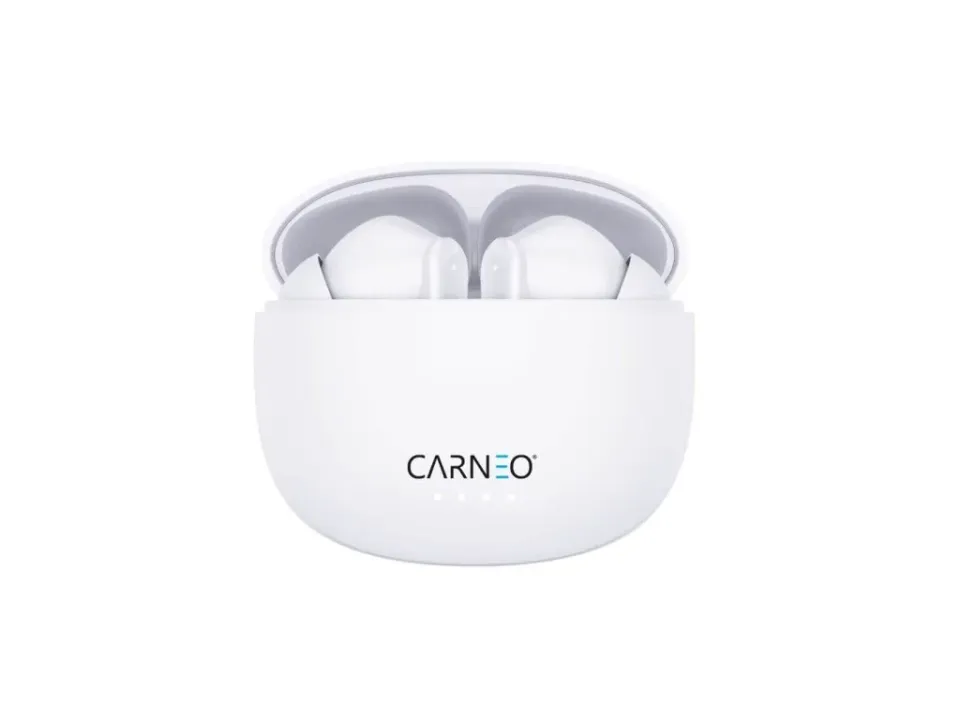 CARNEO BT sluchátka HERO pods ANC + ENC white