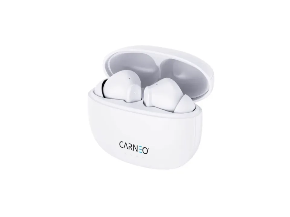 CARNEO BT sluchátka HERO pods ANC + ENC white