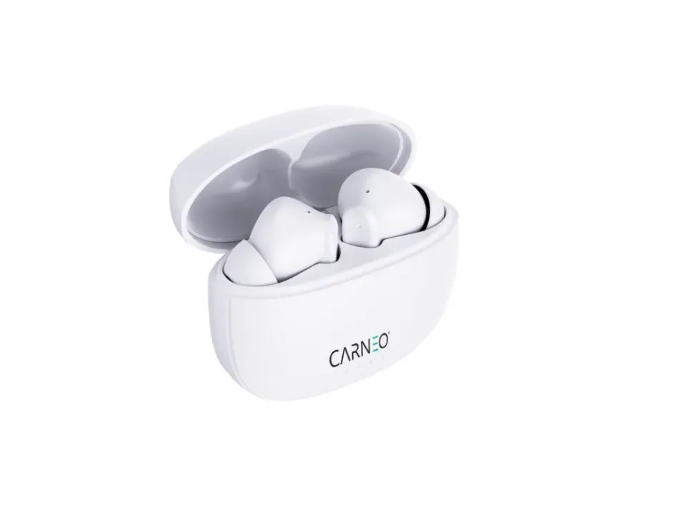 CARNEO BT sluchátka HERO pods ANC + ENC white
