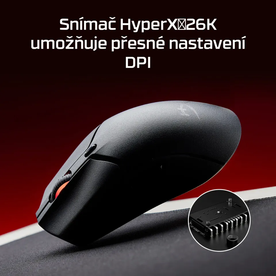 HyperX Pulsefire Haste 2 Mini Wireless Black Gaming Mouse - Myš