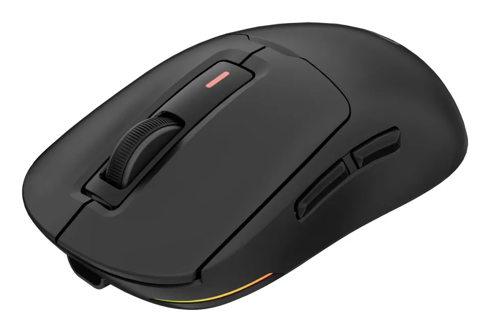 Genesis herní myš ZIRCON 660 PRO/Herní/Optická/Pro praváky/26 000 DPI/Drátová+bezdrátová/Černá