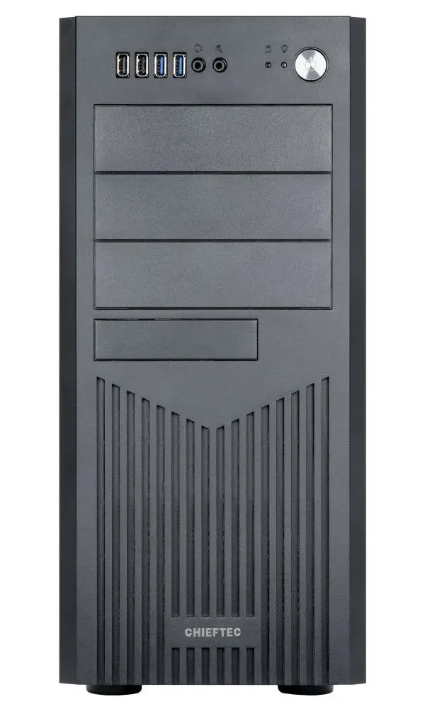 CHIEFTEC skříň Classic Series, Miditower, BM-25B, Black, bez zdroje