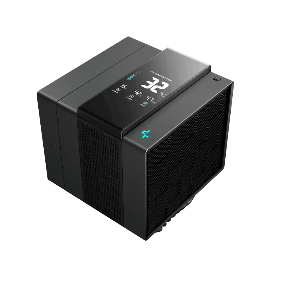 DEEPCOOL CPU Chladič ASSASSIN IV VC VISION, 1x120mm, 1x140mm, LGA2066, AM5, černá