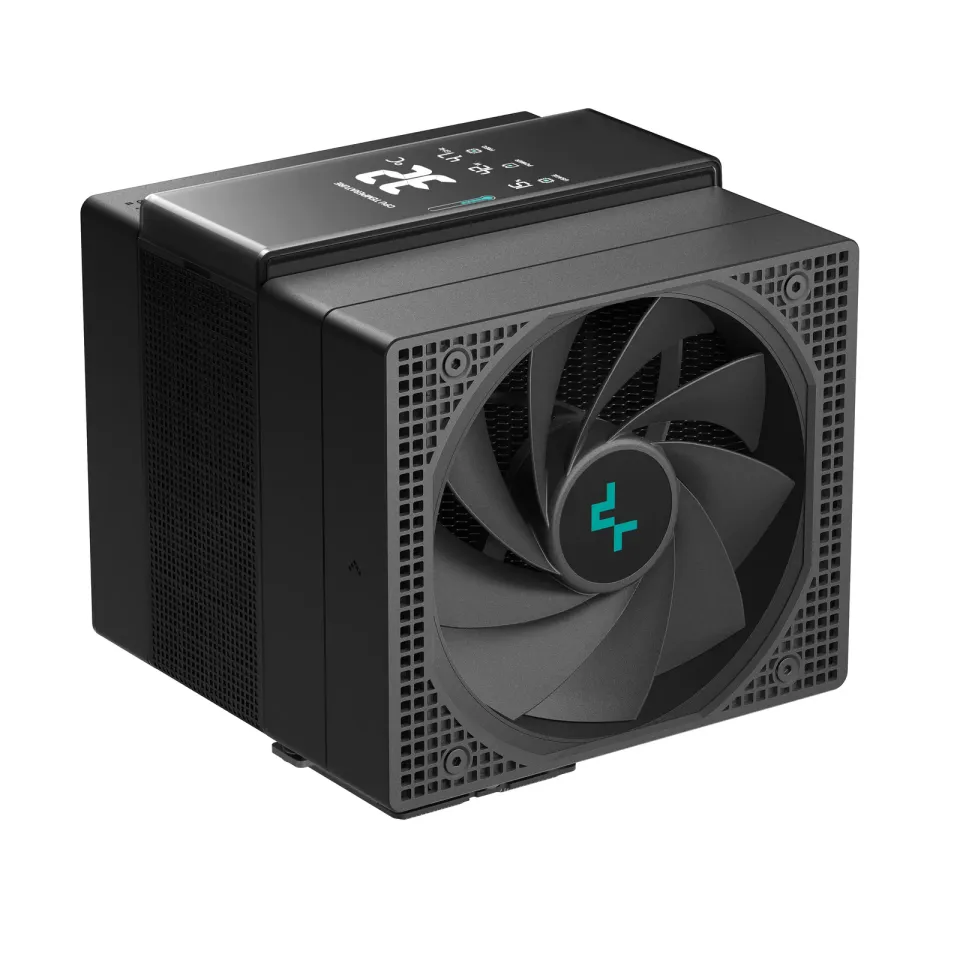 DEEPCOOL CPU Chladič ASSASSIN IV VC VISION, 1x120mm, 1x140mm, LGA2066, AM5, černá