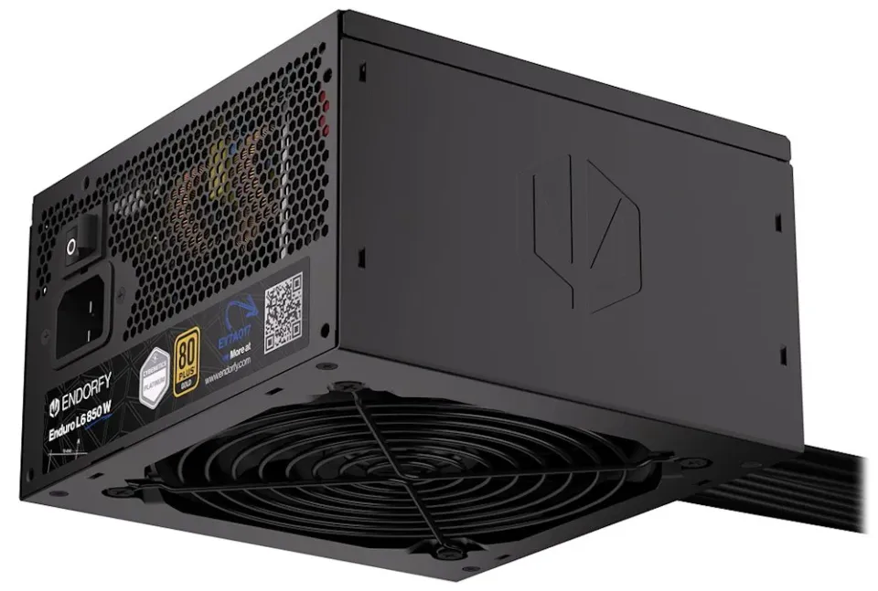 Endorfy Enduro L6 850W, Zdroj, ATX 3.1, 850W, aktivní PFC, 120mm ventilátor, PCI