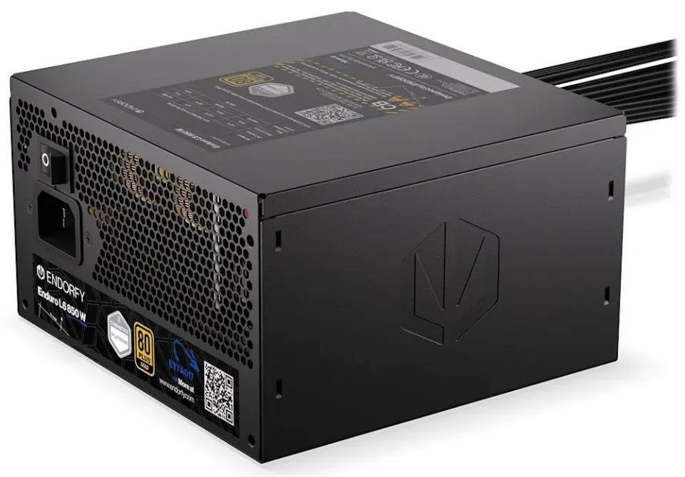 Endorfy Enduro L6 850W, Zdroj, ATX 3.1, 850W, aktivní PFC, 120mm ventilátor, PCI