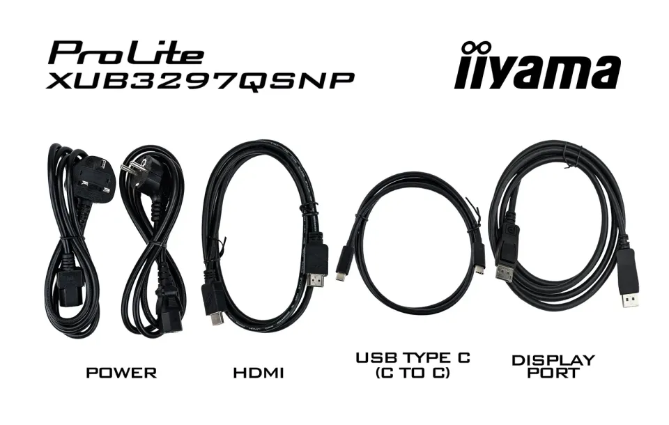 iiyama ProLite/XUB3297QSNP-B1/32"/IPS/QHD/100Hz/1ms/Černá/5R