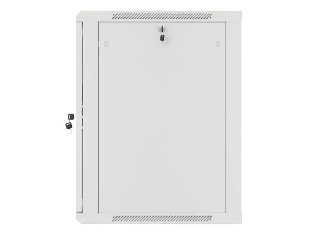 LANBERG Nástěnná jednodílná skříň 19", 15U 600x600 (v rozloženém stavu) šedá (RA