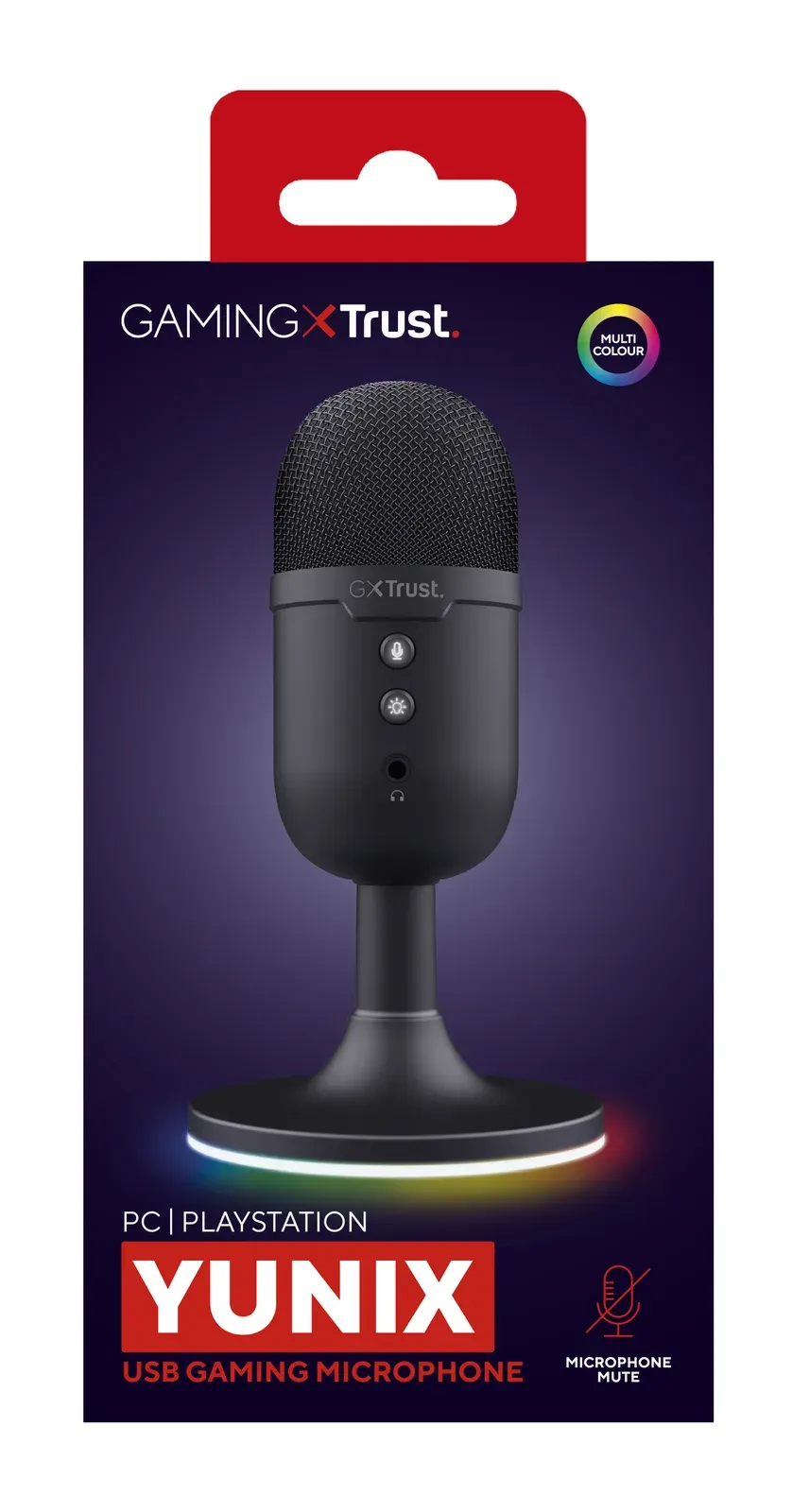 TRUST mikrofon GXT234 YUNIX USB MICROPHONE BLK