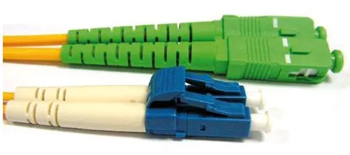 Patchcord FO duplex LC-SC/APC 9/125um SM, 3m, OS2