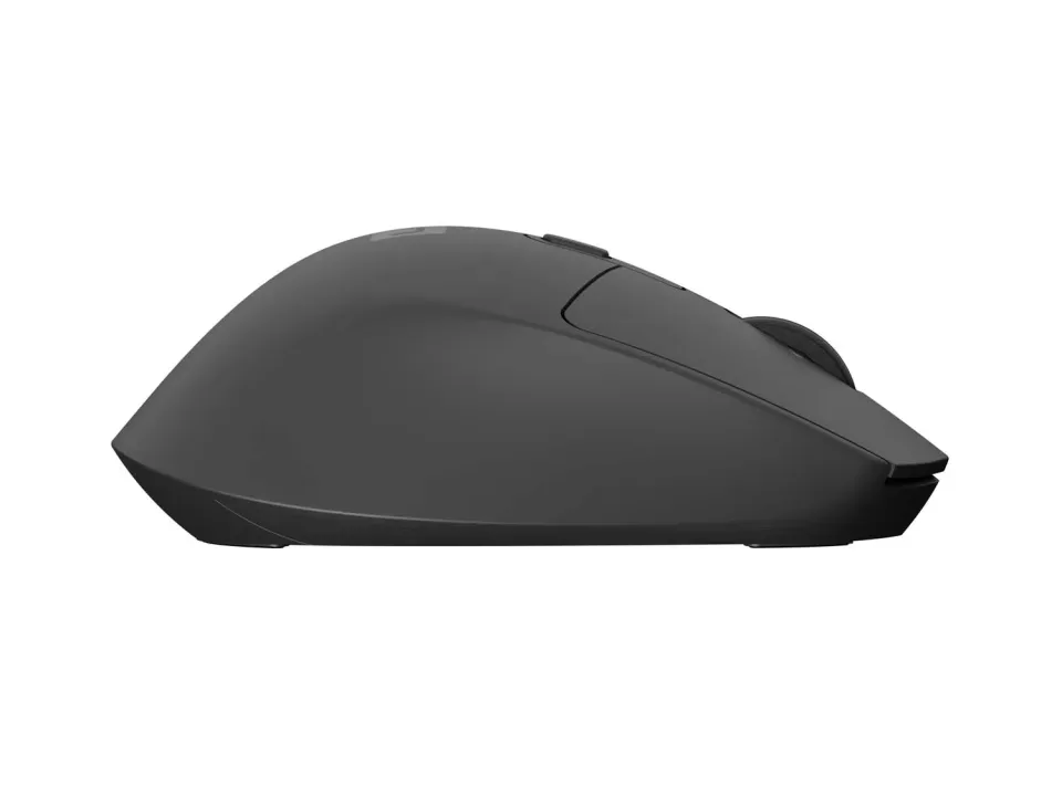 Myš bezdrátová Natec KITE/Kancelářská/Blue Sense/Pro praváky/4 000 DPI/USB+BT/Černá