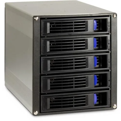INTER-TECH rámeček ST-5255 pro 5× 2,5/3,5" SATA/SAS do 5,25" pozice