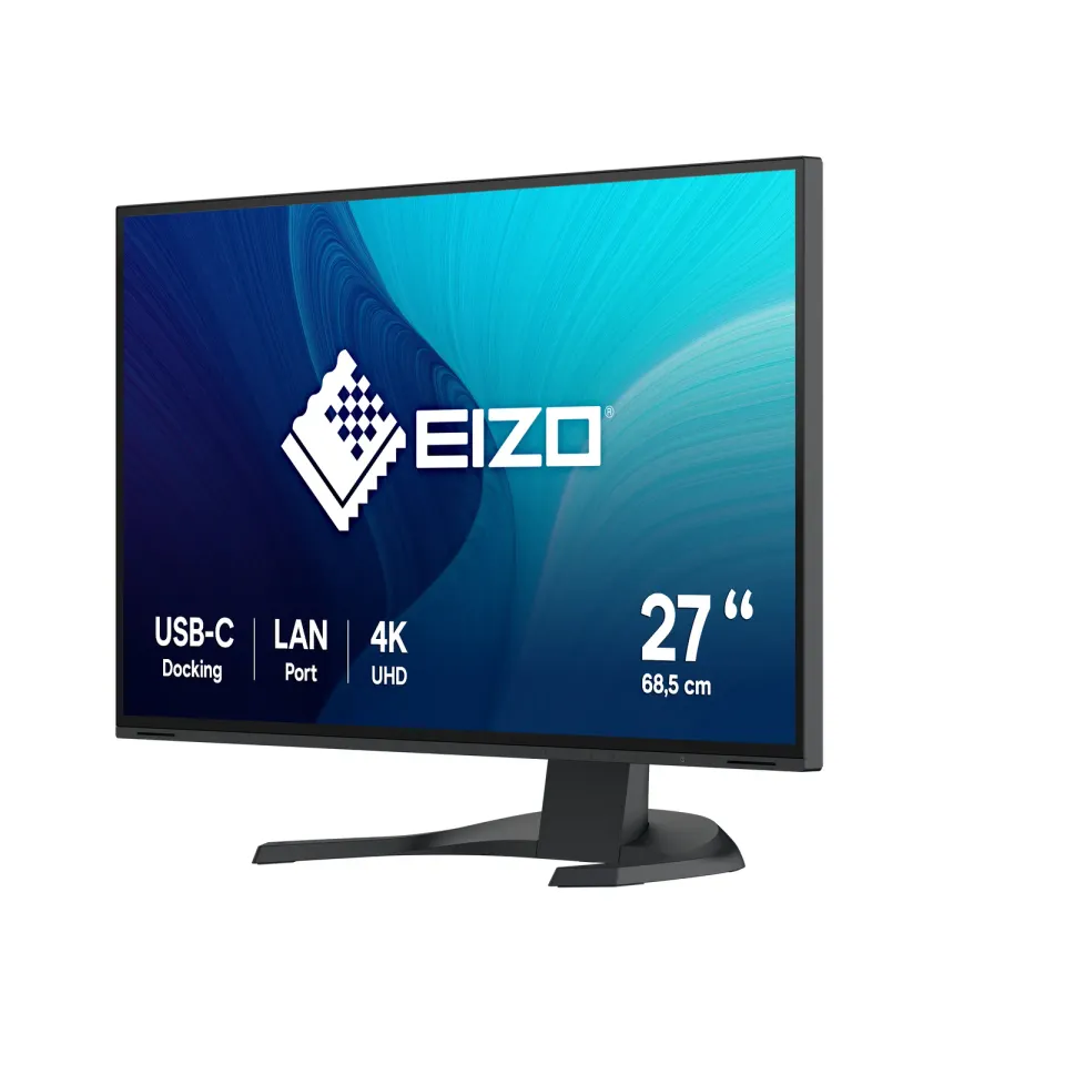 EIZO 27" EV2740X-BK,IPS, 3840 x 2160 (4K UHD),350 cd/m2,2000:1,5 ms, DP,2x HDMI,