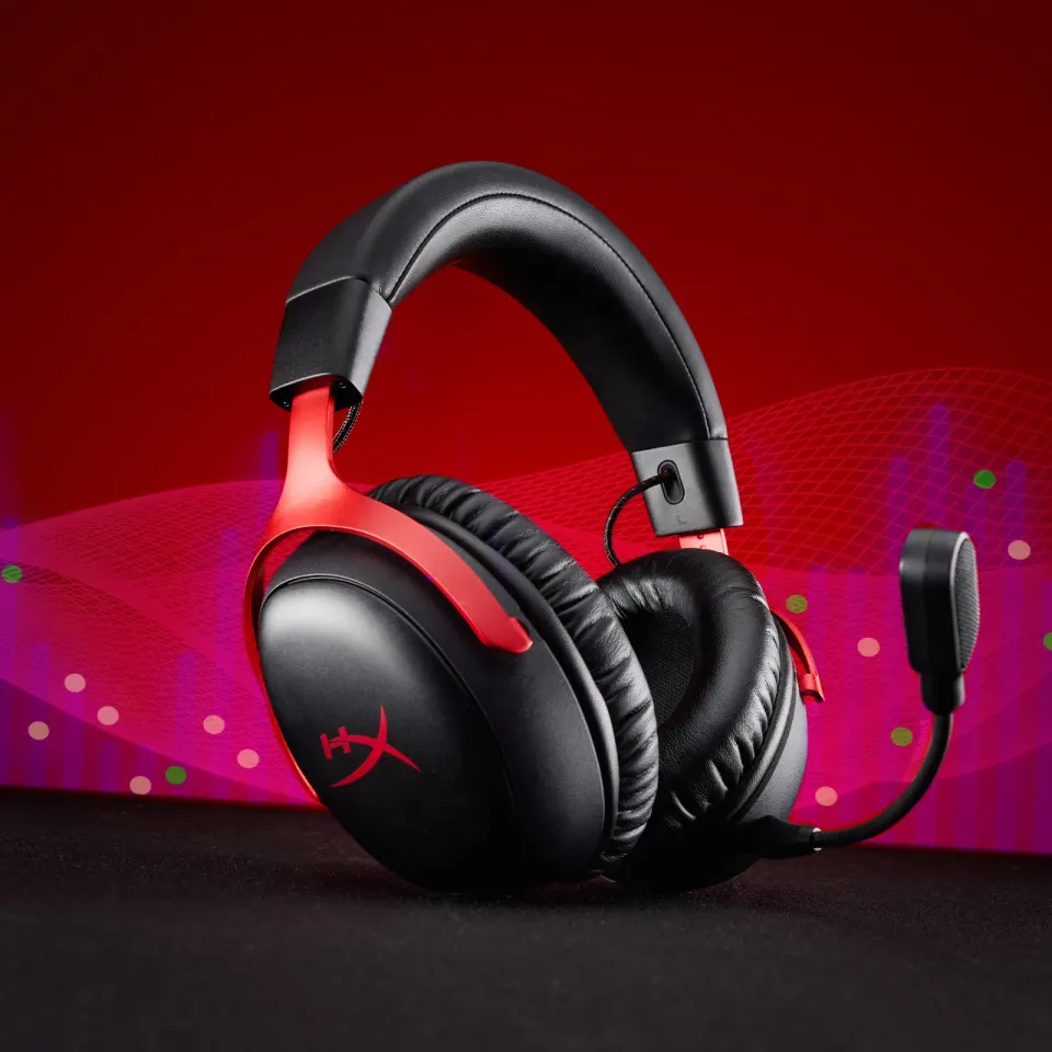 HyperX Cloud III S Wireless White Gaming Headset WHT