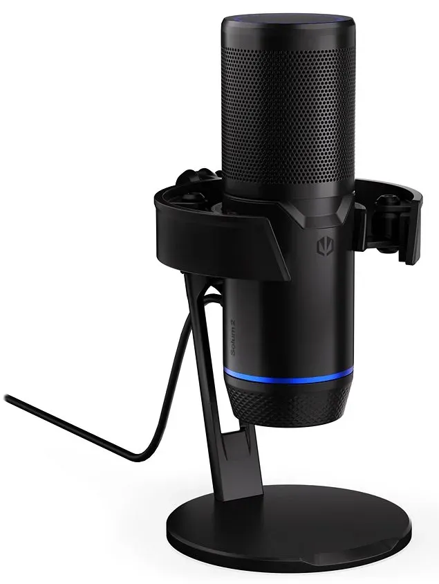 Endorfy Solum 2,Mikrofon, kondenzátorový, kardioidní, pop-up filtr, dotykové ztl