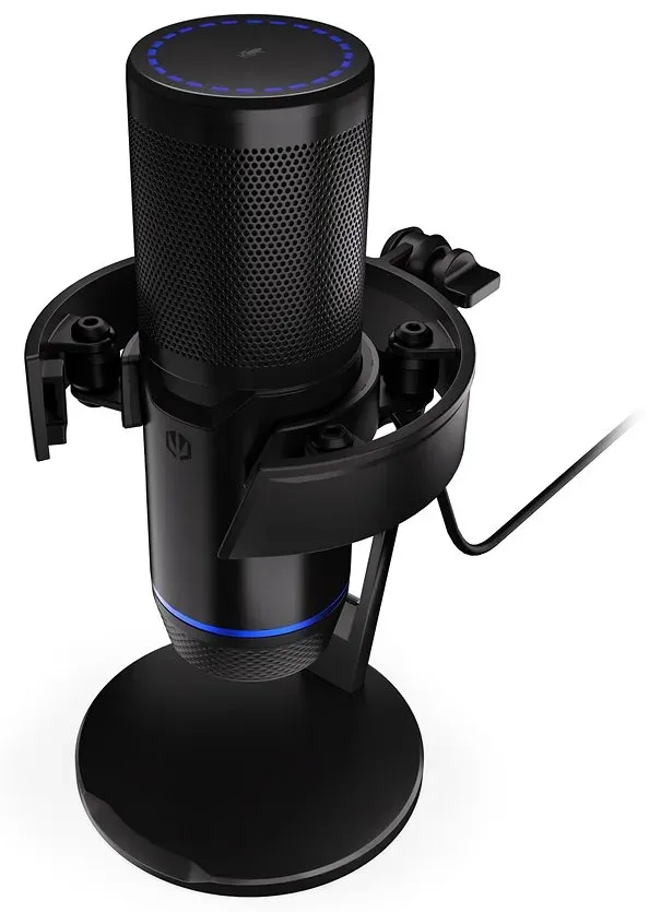 Endorfy Solum 2,Mikrofon, kondenzátorový, kardioidní, pop-up filtr, dotykové ztl