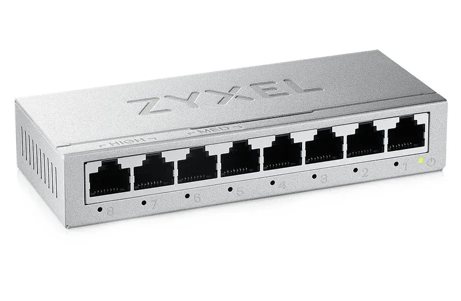 Zyxel GS-108B V5 8-Port MINI Desktop Gigabit Ethernet Switch