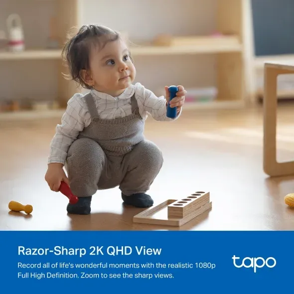TP-Link Tapo C222 domácí bezpečnostní otočná Wi-Fi kamera