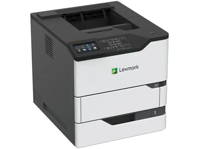 Lexmark MS826de – A4-Monolaserdrucker, 66 S./Min., Duplex, Gigabit-Ethernet, 4,3"-Touchscreen
